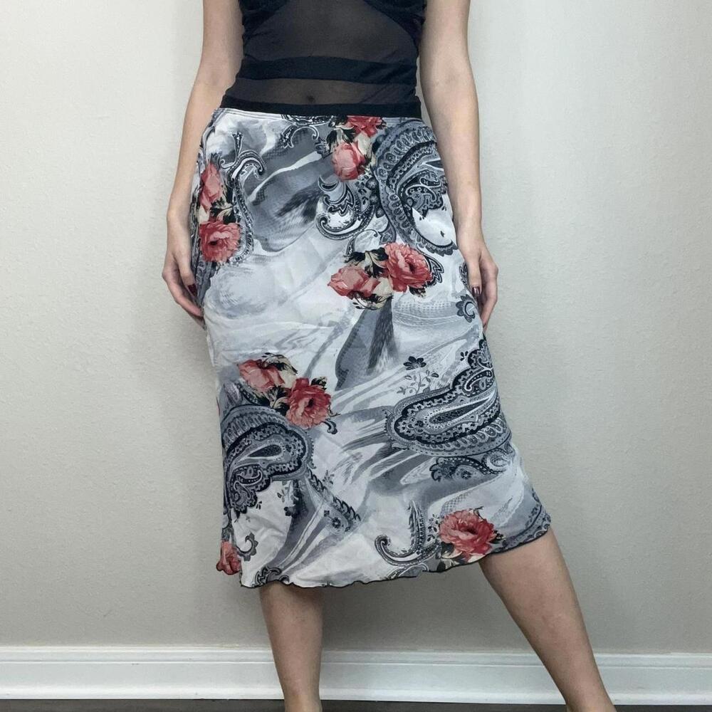 90s Grunge Midi Skirt Clip C1c2